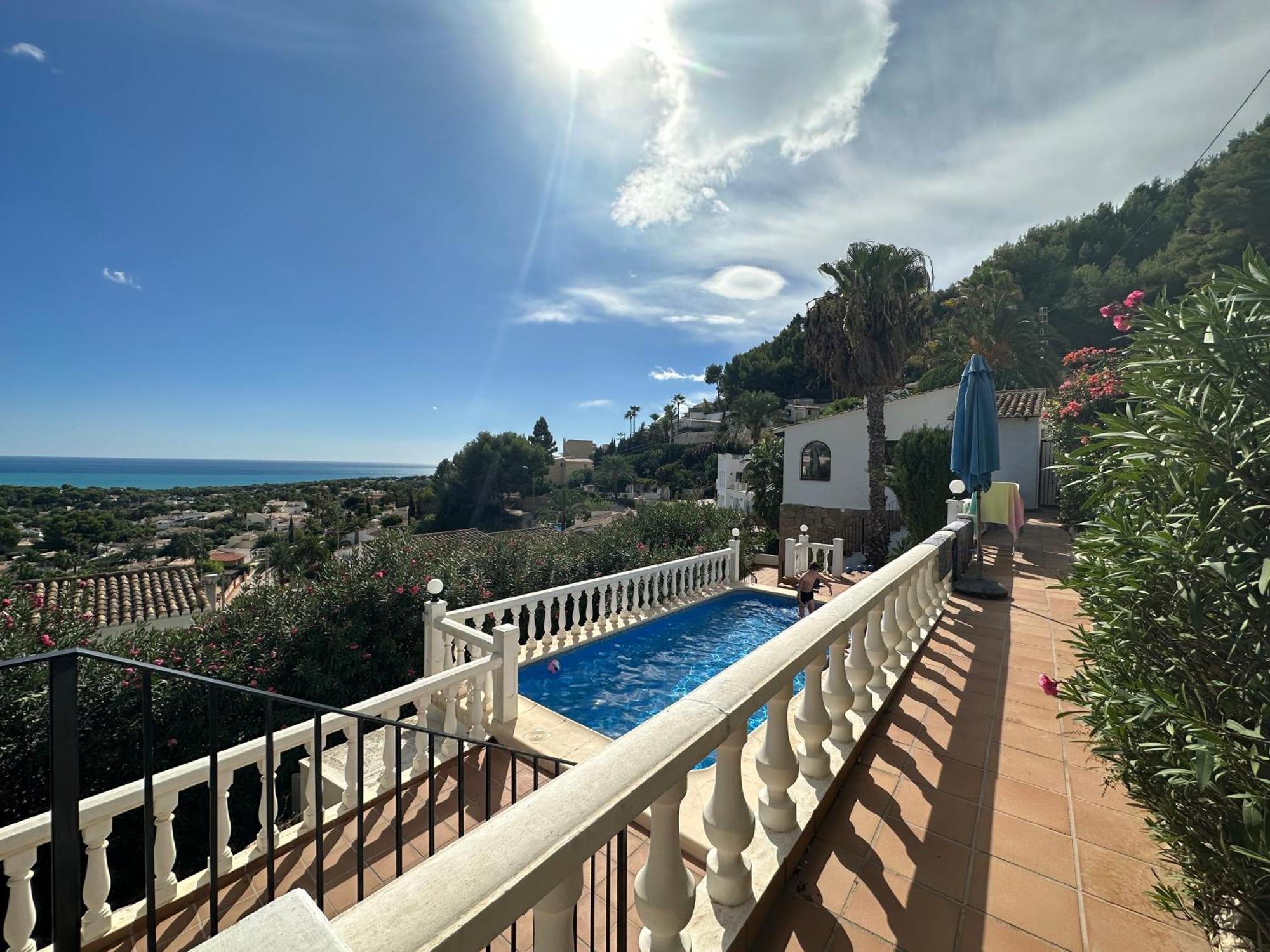 Casa Moya Moraira - Seaview Villa เต็วลาดา ภายนอก รูปภาพ